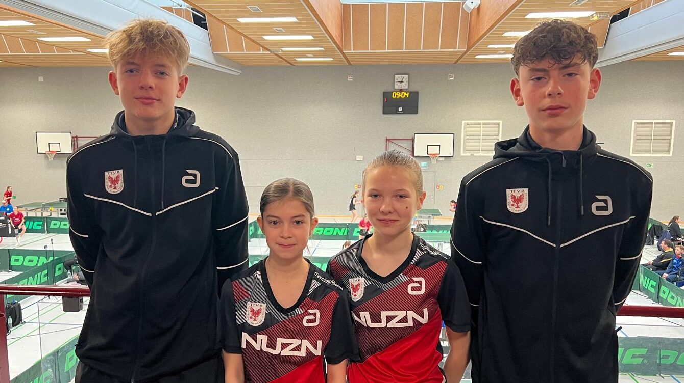 Sehr starkes Abschneiden des TTVB-Quartetts beim Top48!