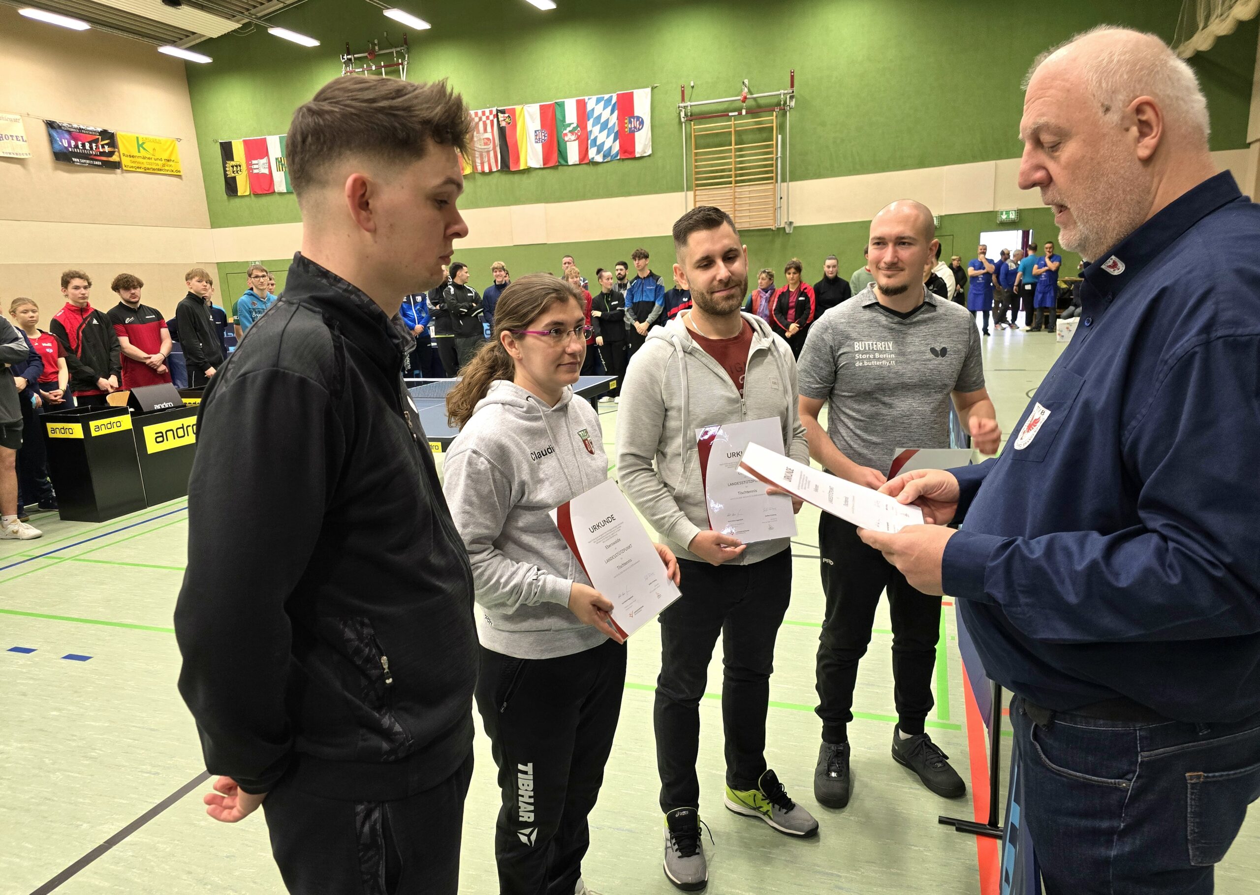 Nachwuchsleistungssport im TTVB gesichert – Anerkennung unserer Landesstützpunkte erfolgt!