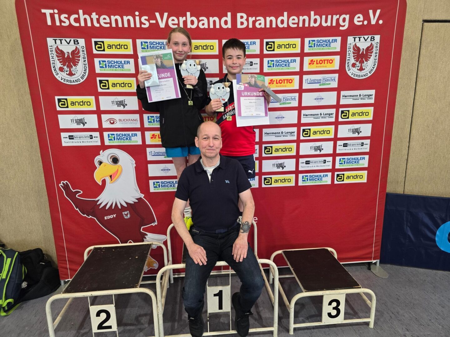 Hanna, Bea, Arvid und Miko sind die neuen Minimeister 2024!