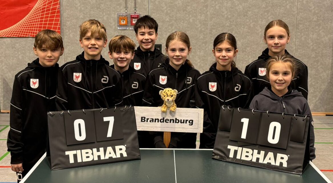TTVB – Auswahl beendet DTTB Talent Team Cup mit den Plätzen 7 & 10