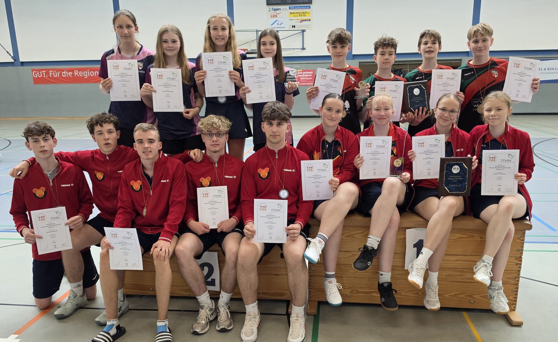 Herausragendes Leistungen bei der NDMM Jugend – 2x Gold & 2x Silber