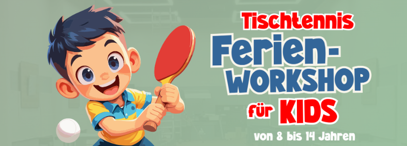 Freie Plätze in den Feriencamps des PING-PONG Park