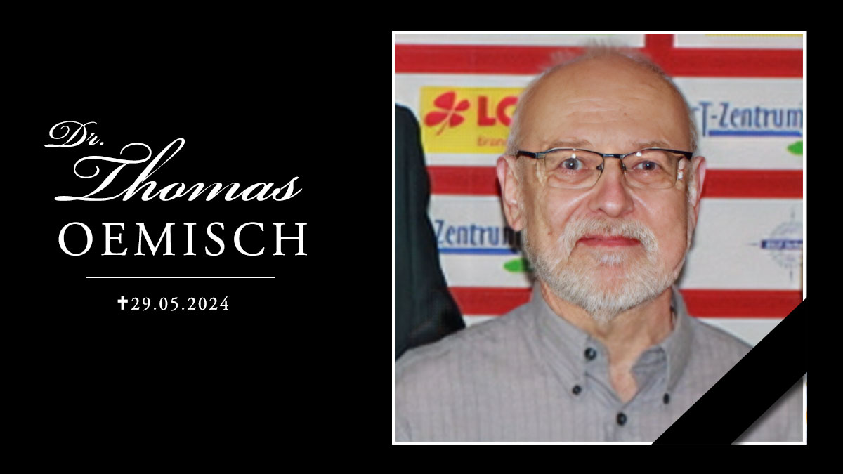 TTVB trauert um Dr. Thomas Oemisch