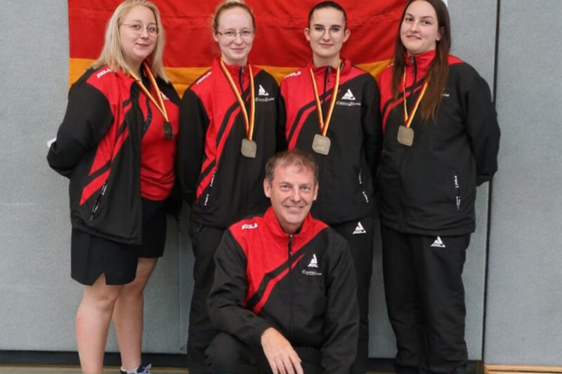 Die Damen des KSV Sperenberg gewinnen Bronze bei der Deutschen Pokalmeisterschaft