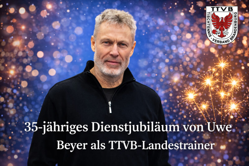 35 Jahre Herzblut für den Tischtennissport – Jubiläum für Uwe Beyer!