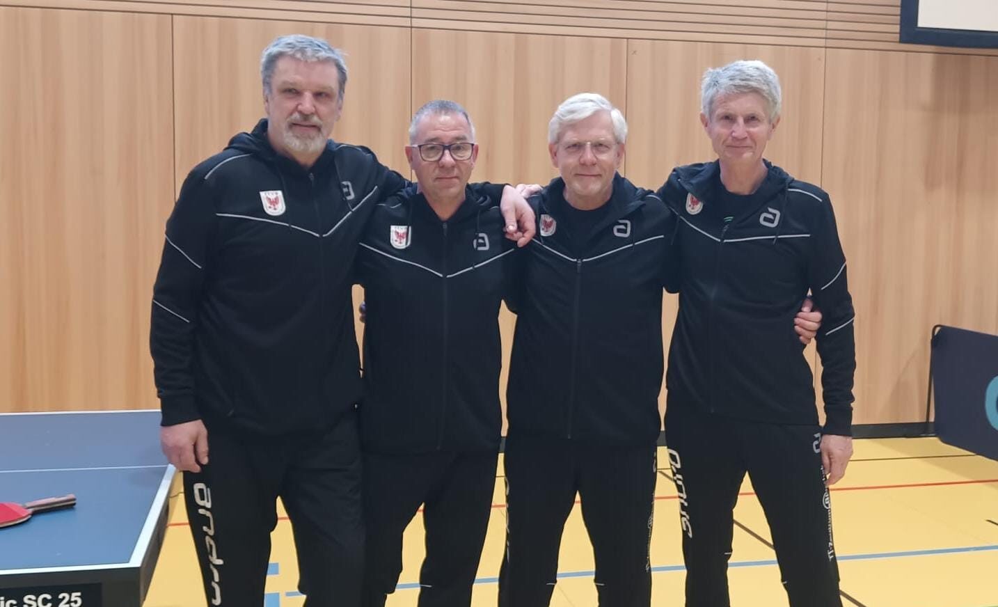 Platz 4 für Ü60 Mannschaft des TTC Finow bei den Deutschen Meisterschaften!