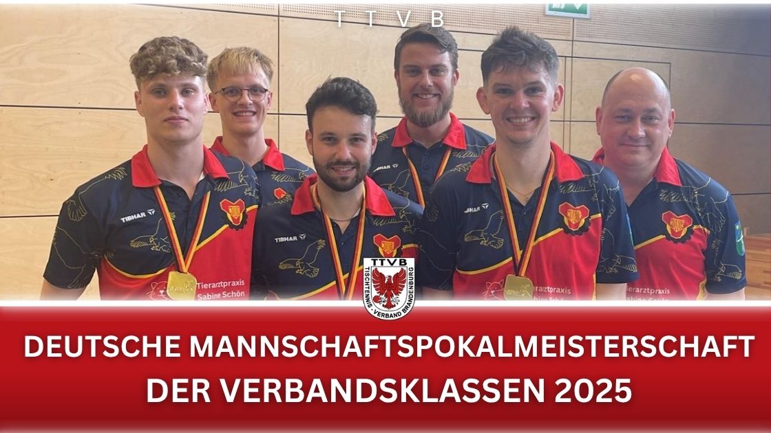 SV Motor Falkensee wird Deutscher Mannschaftspokalmeister (Herren A) – DPMM 2025