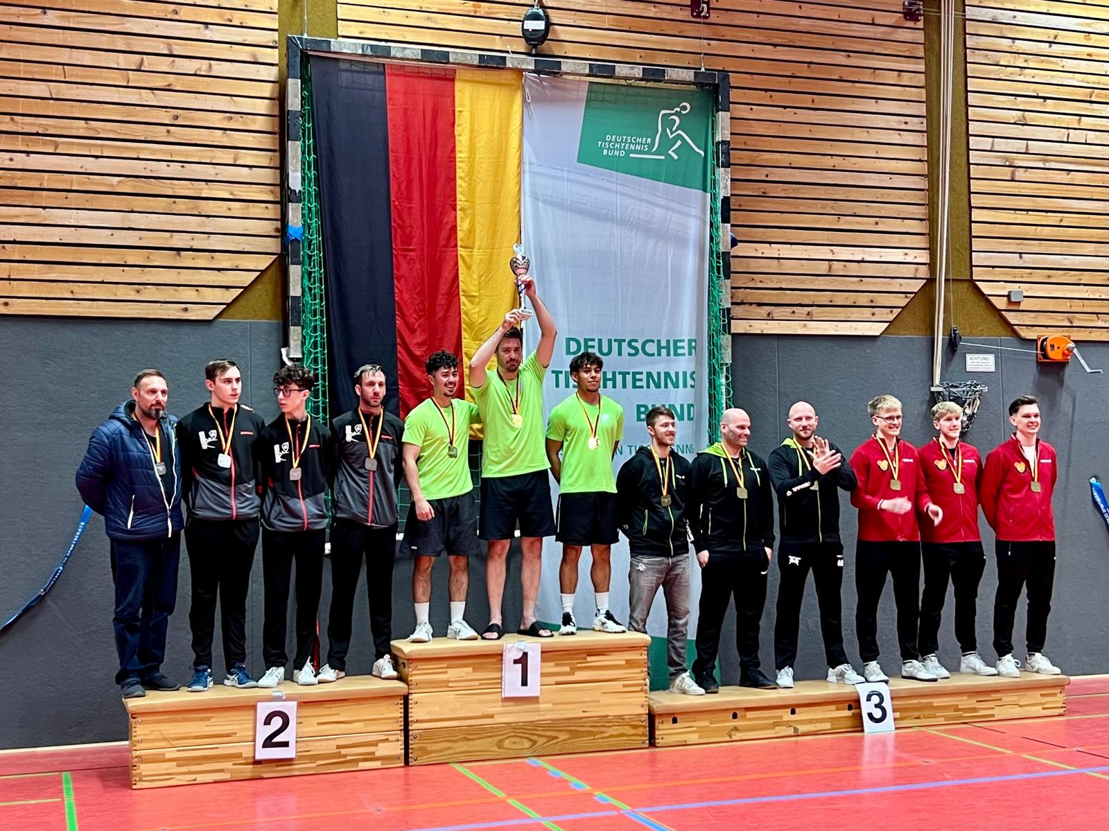 Bronze und starke Auftritte für den TTVB in Hamm